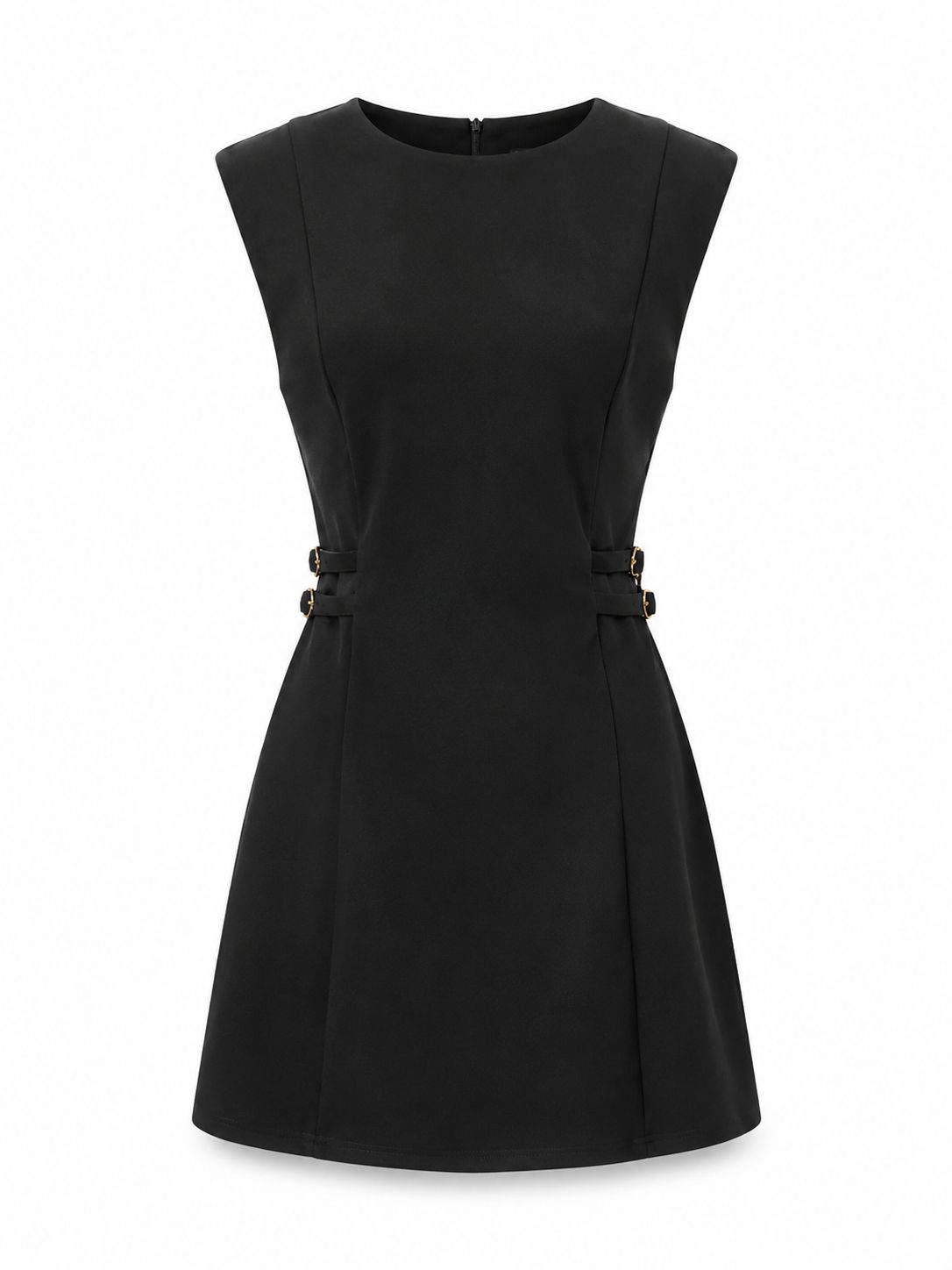 Midnight Sculpt Mini Dress