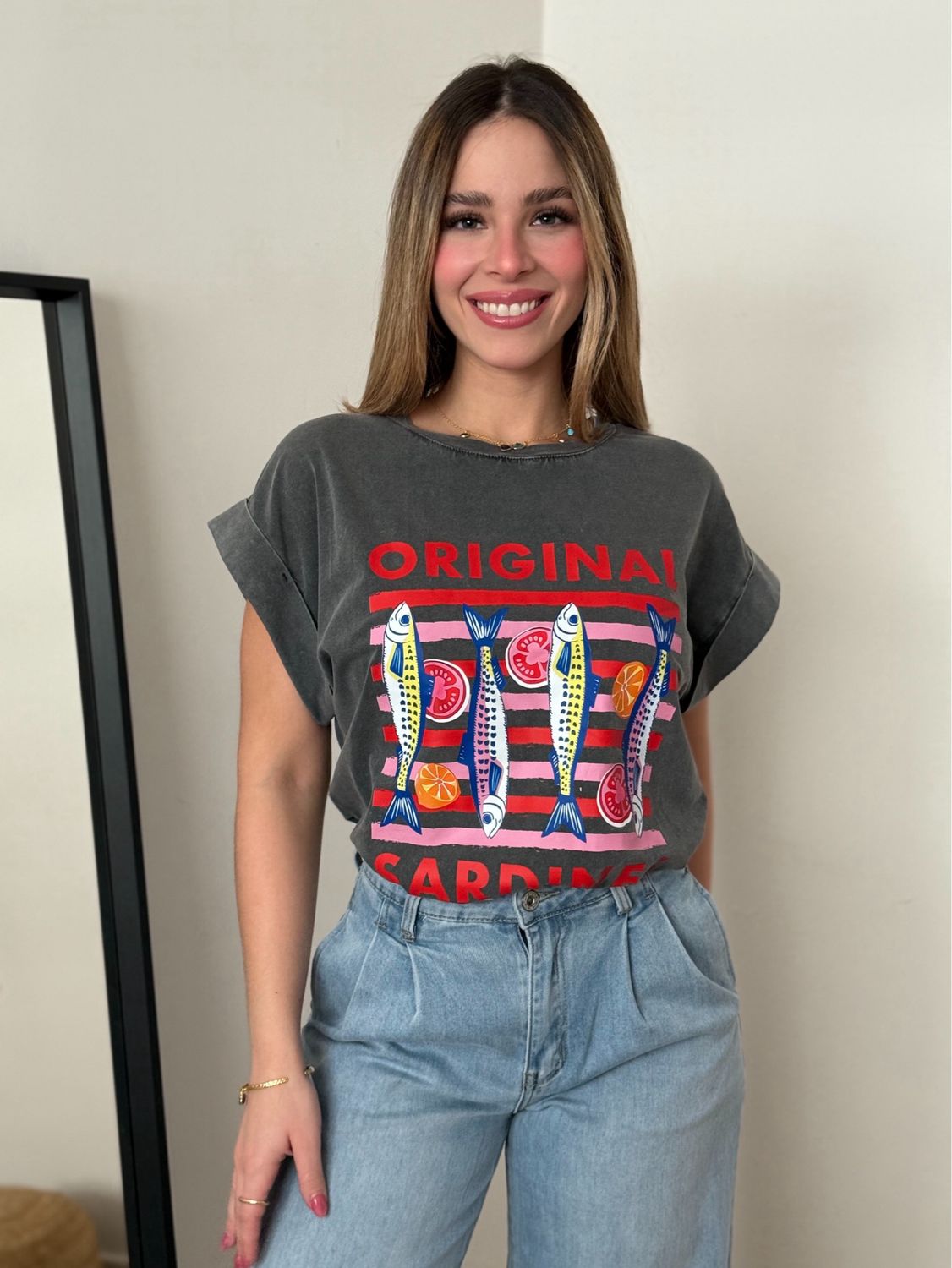 Original Sardine Graphic Tee (One Size)