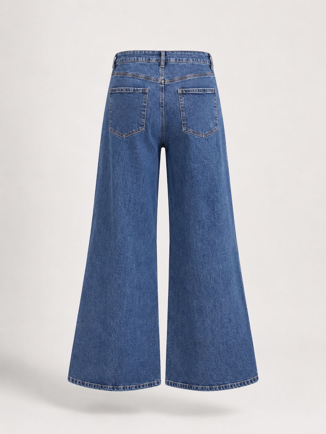 Classic Blue Wide Leg Jeans