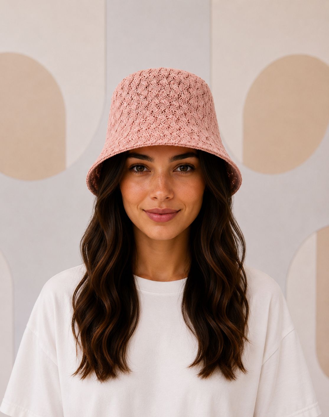 Light Pink Bucket Hat