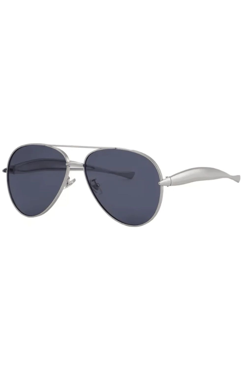 Silver Aviator Cruise Sunglasses