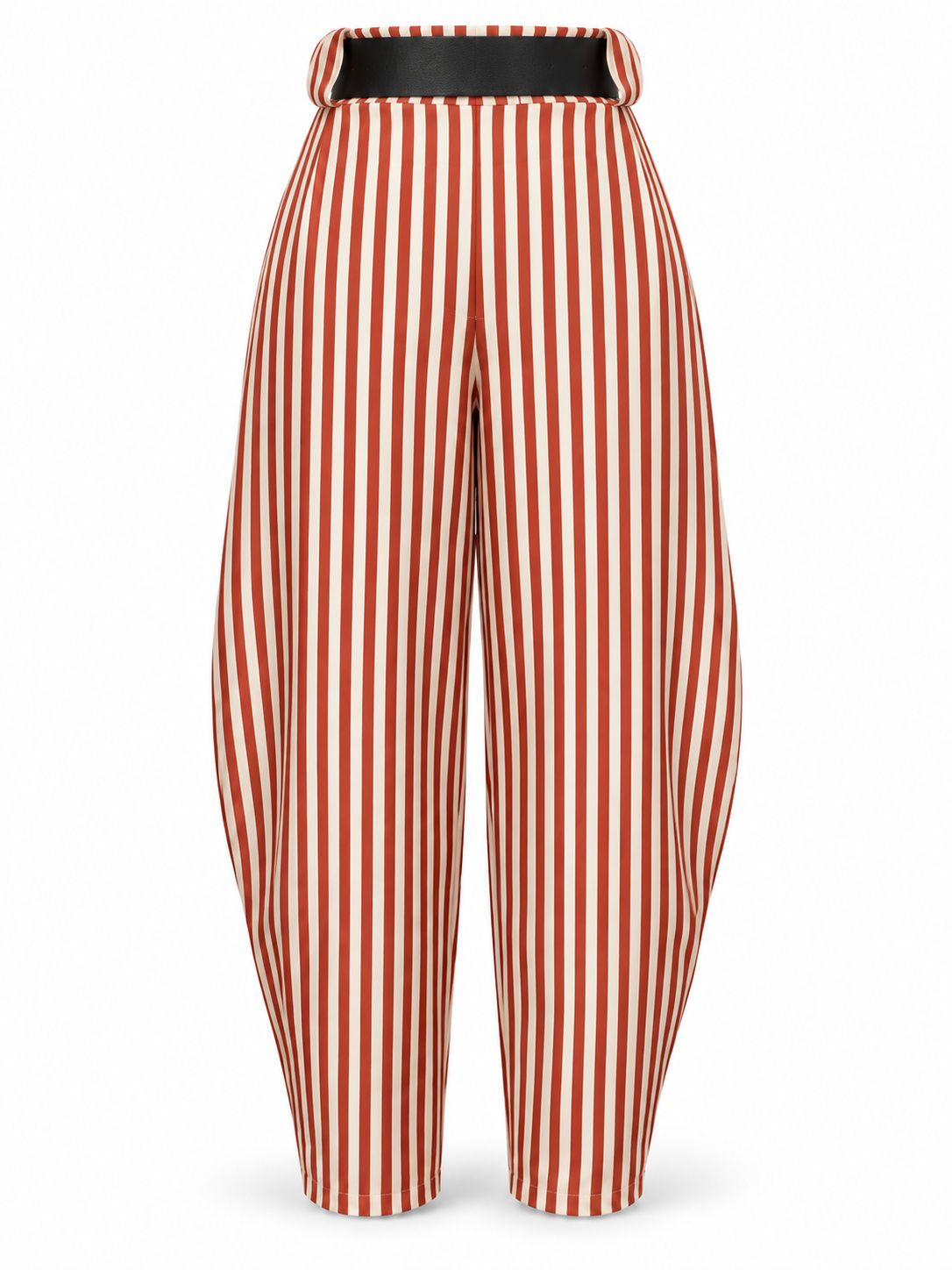Rust & Ivory Elegance Belted Pant (One Size)