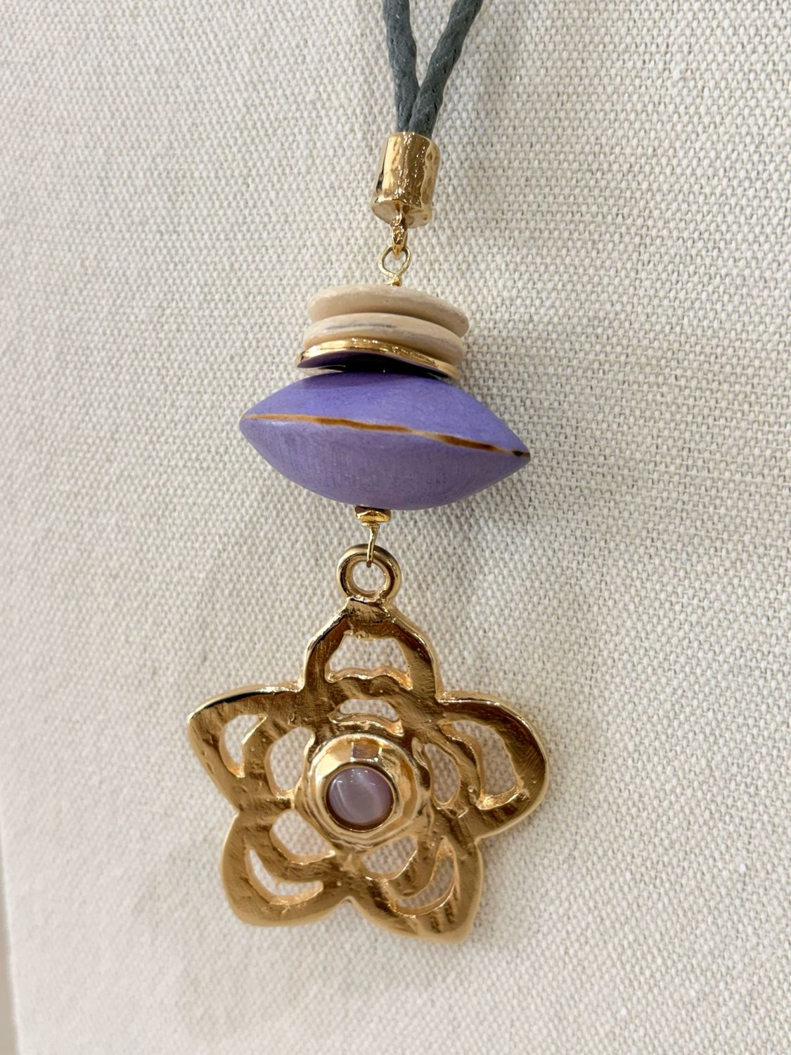 Kaia Orchid Necklace