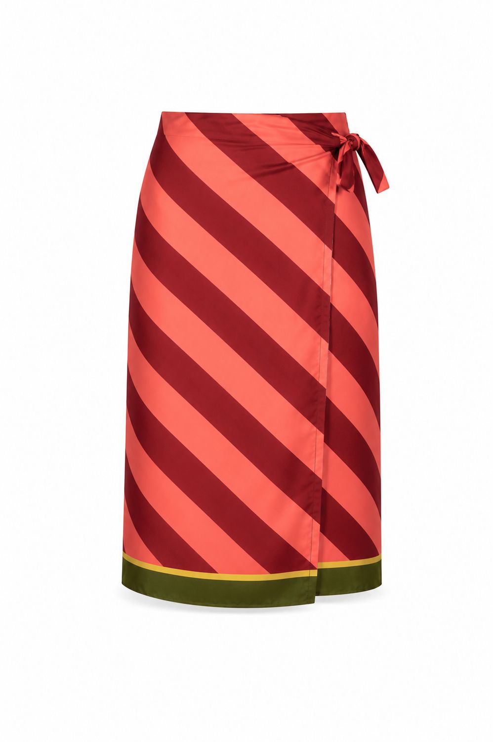 Sunset Stripe Wrap Knot Skirt ( One Size) Sunset Stripe Wrap Knot Skirt ( One Size)