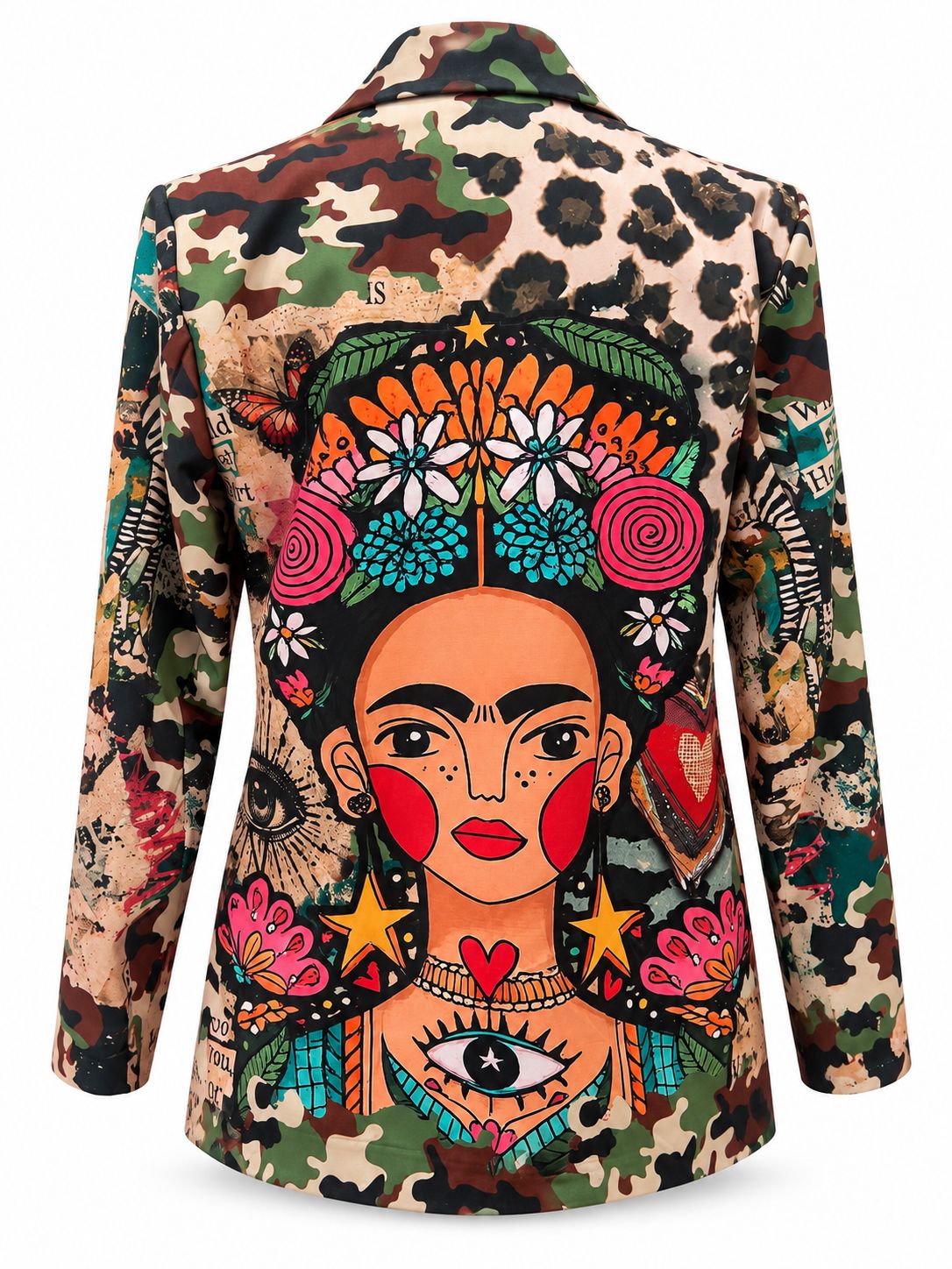 Frida Camouflage Blazer (One Size)