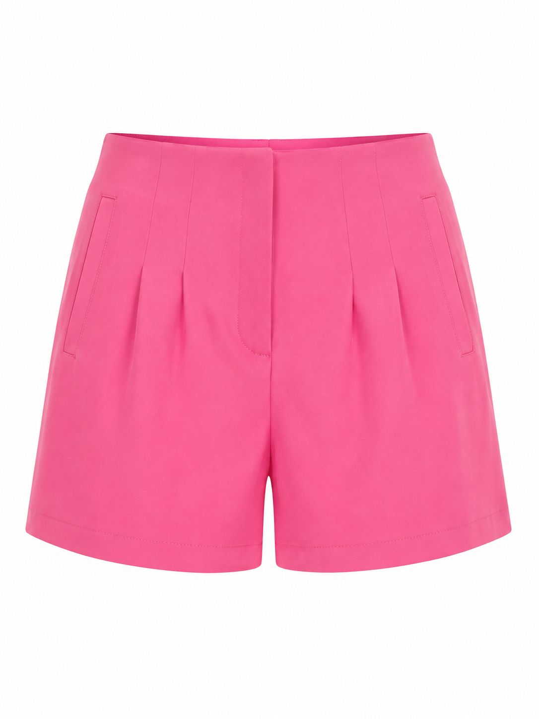 Pink Statement Tailored Shorts Pink Statement Tailored Shorts