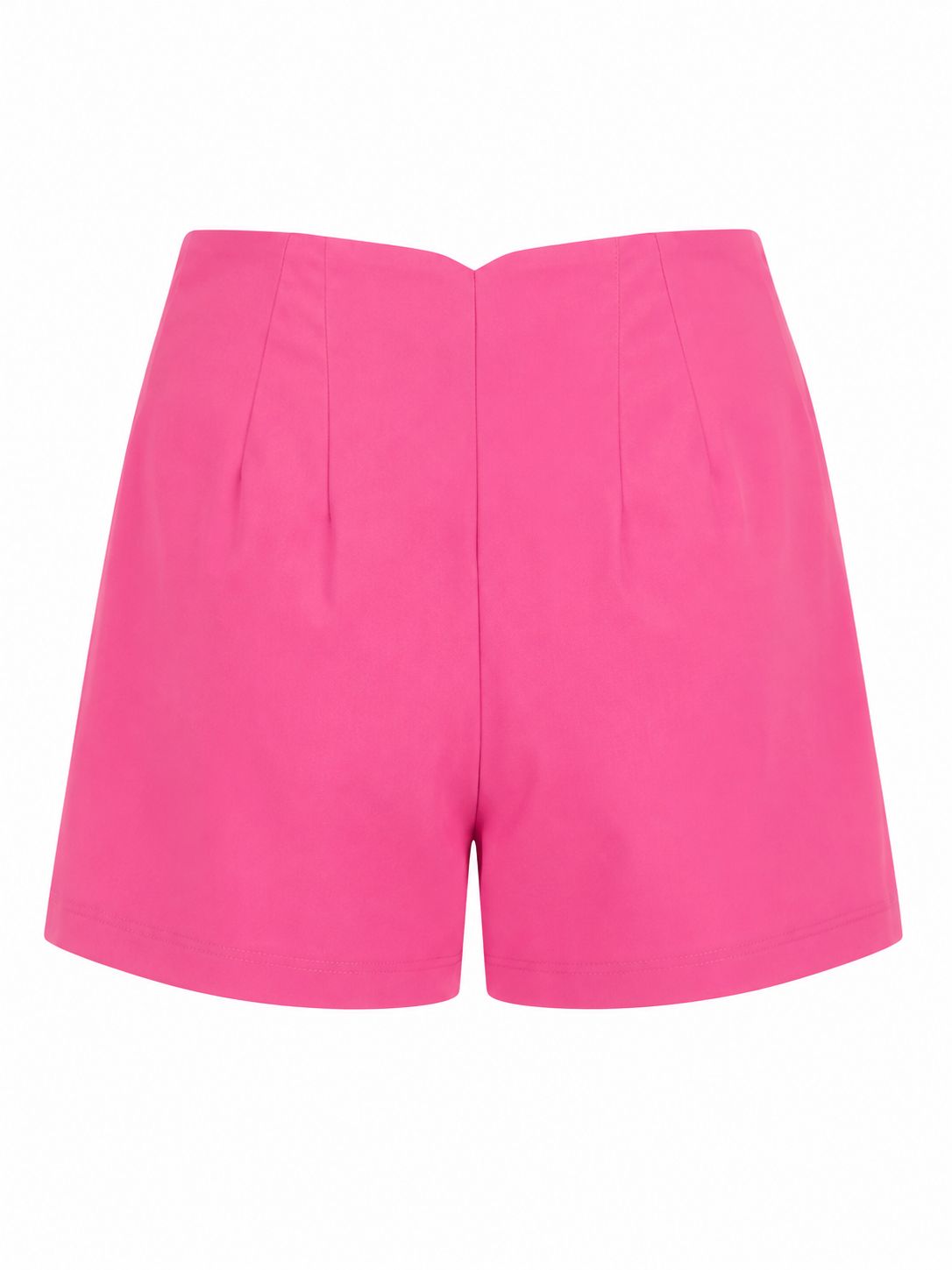Pink Statement Tailored Shorts