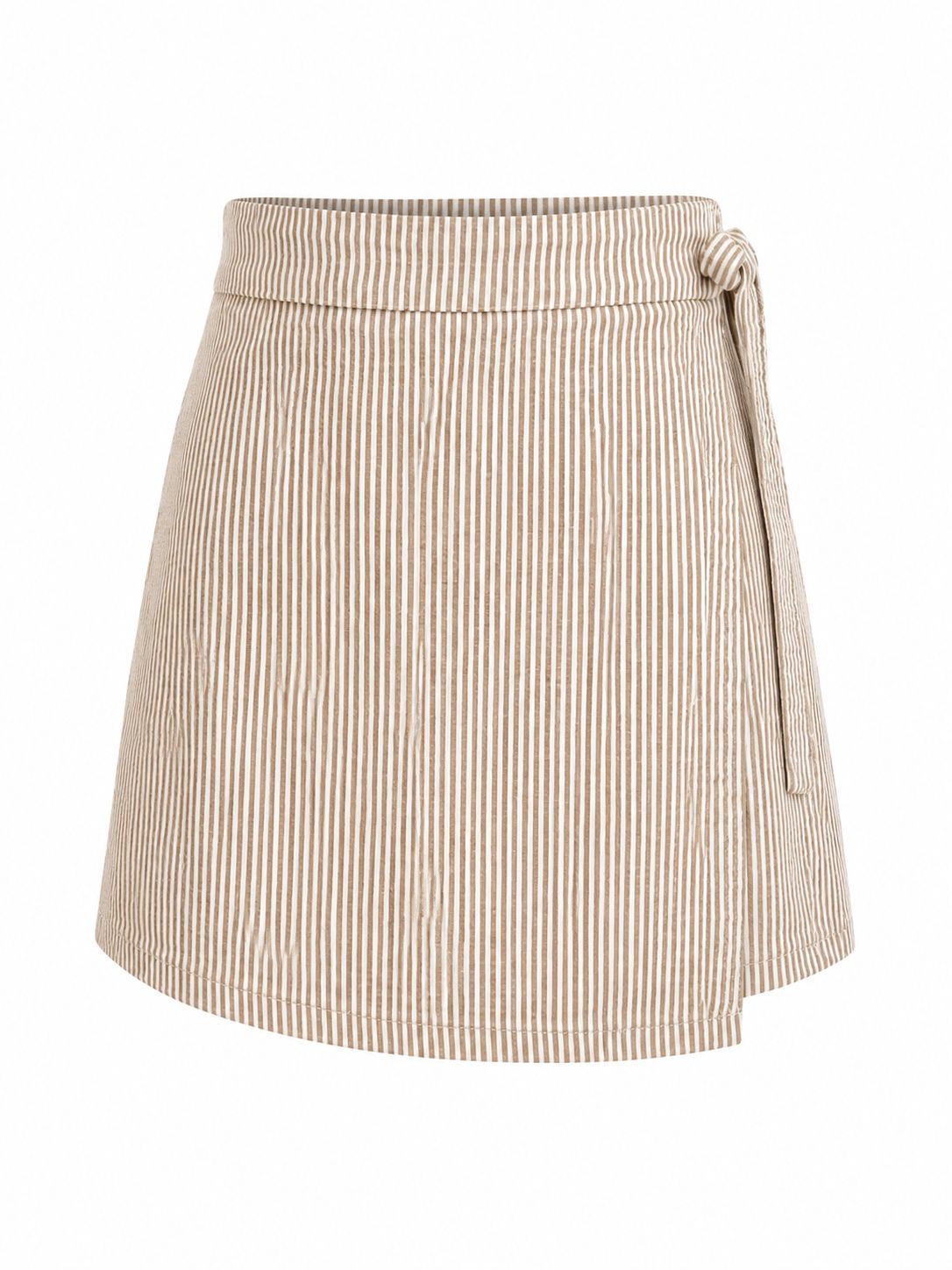 Latte Stripe Skort