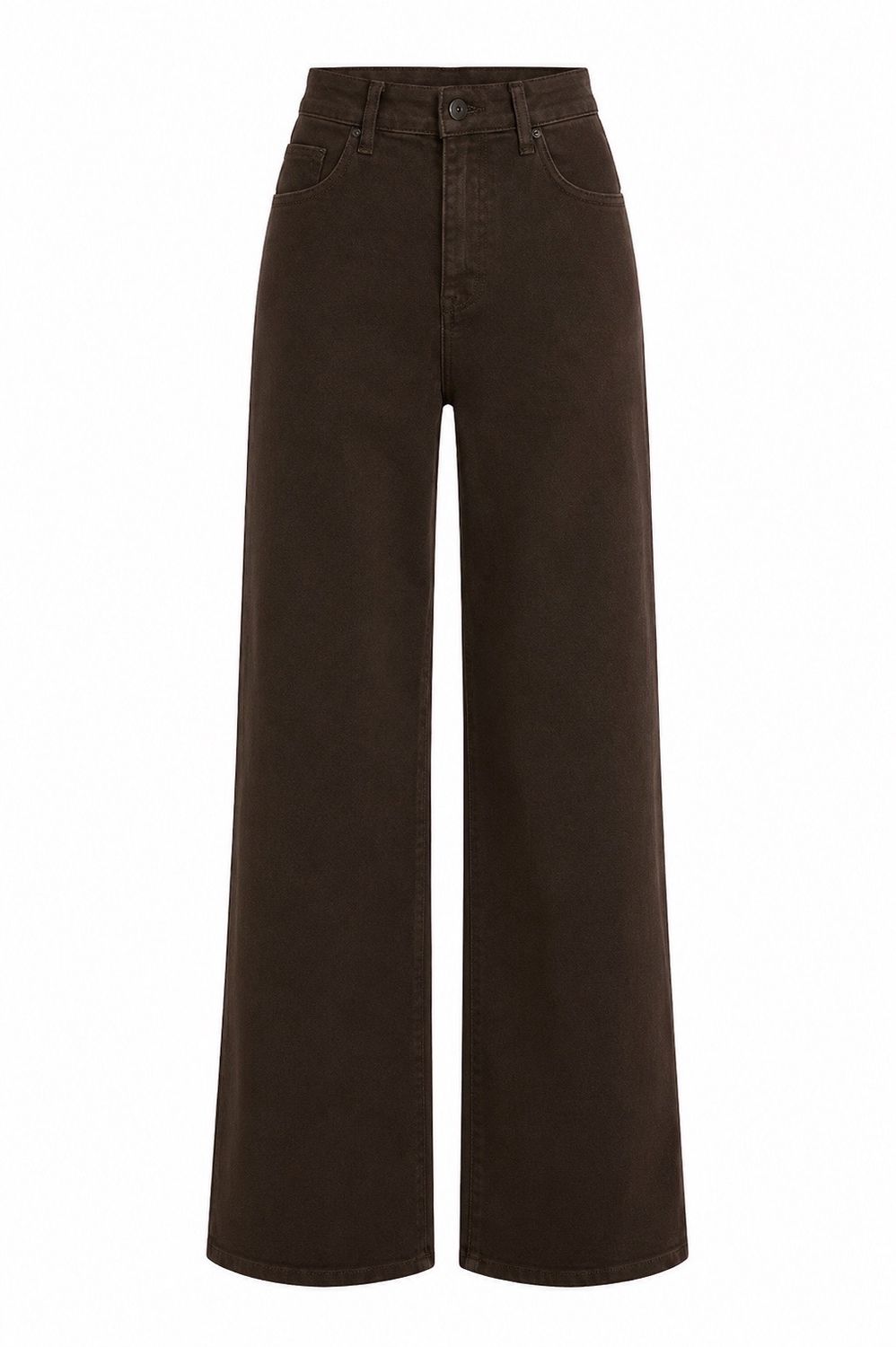 Chocolate Wide Leg Jean