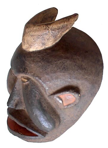 masque d&#39;initiation.