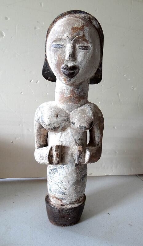 Statue de reliquaire - Bois - Mitsogho - Gabon