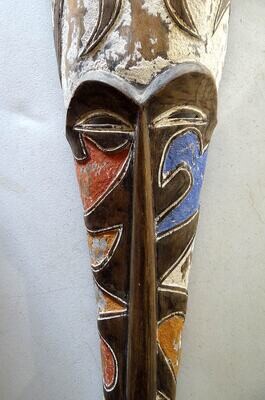 Très grand FANG polychrome. Gabon
