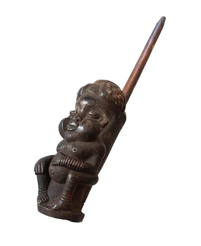 pipe terre cuite. Bamiléke. Cameroun