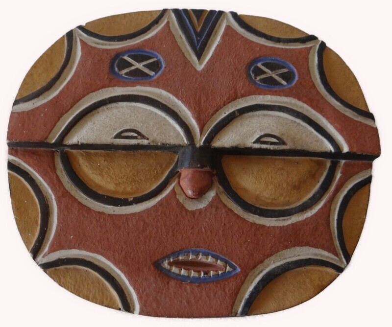 masque  Teke . Congo