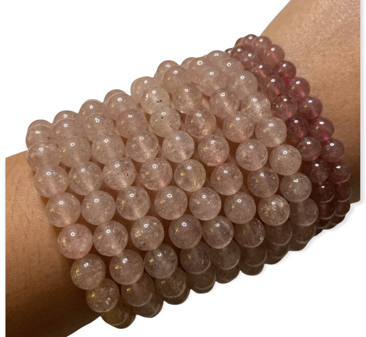 Strawberry Quartz Bracelets