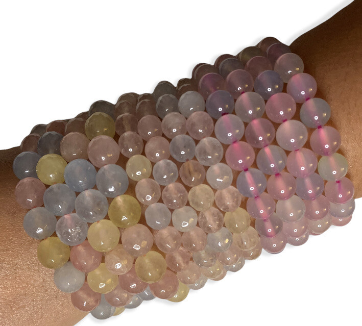 Morganite & Aquamarine Bracelets