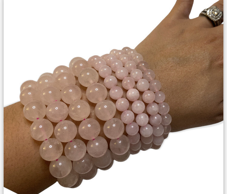 Natural Rose Quartz Bracelets