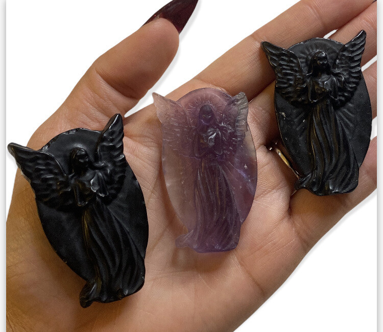 Natural Angel Crystal Carvings