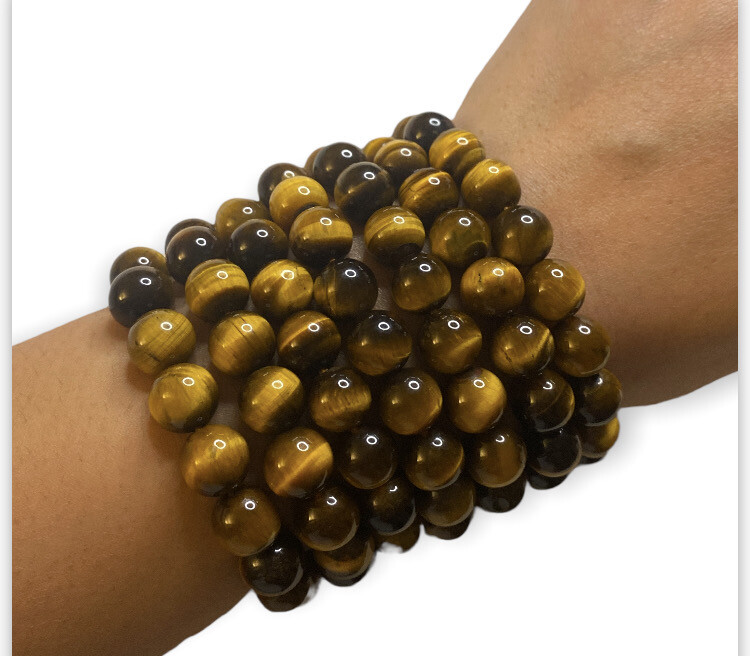 Natural Tigers Eye Bracelets