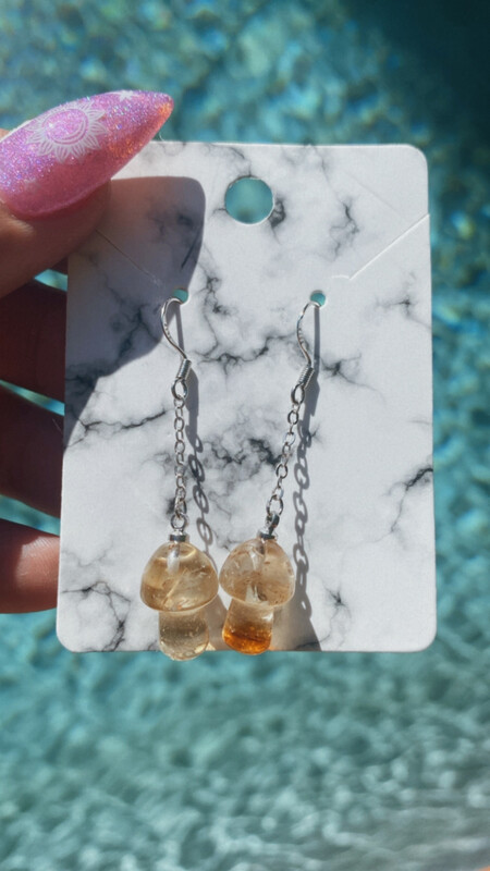 Phantom Citrine Earrings