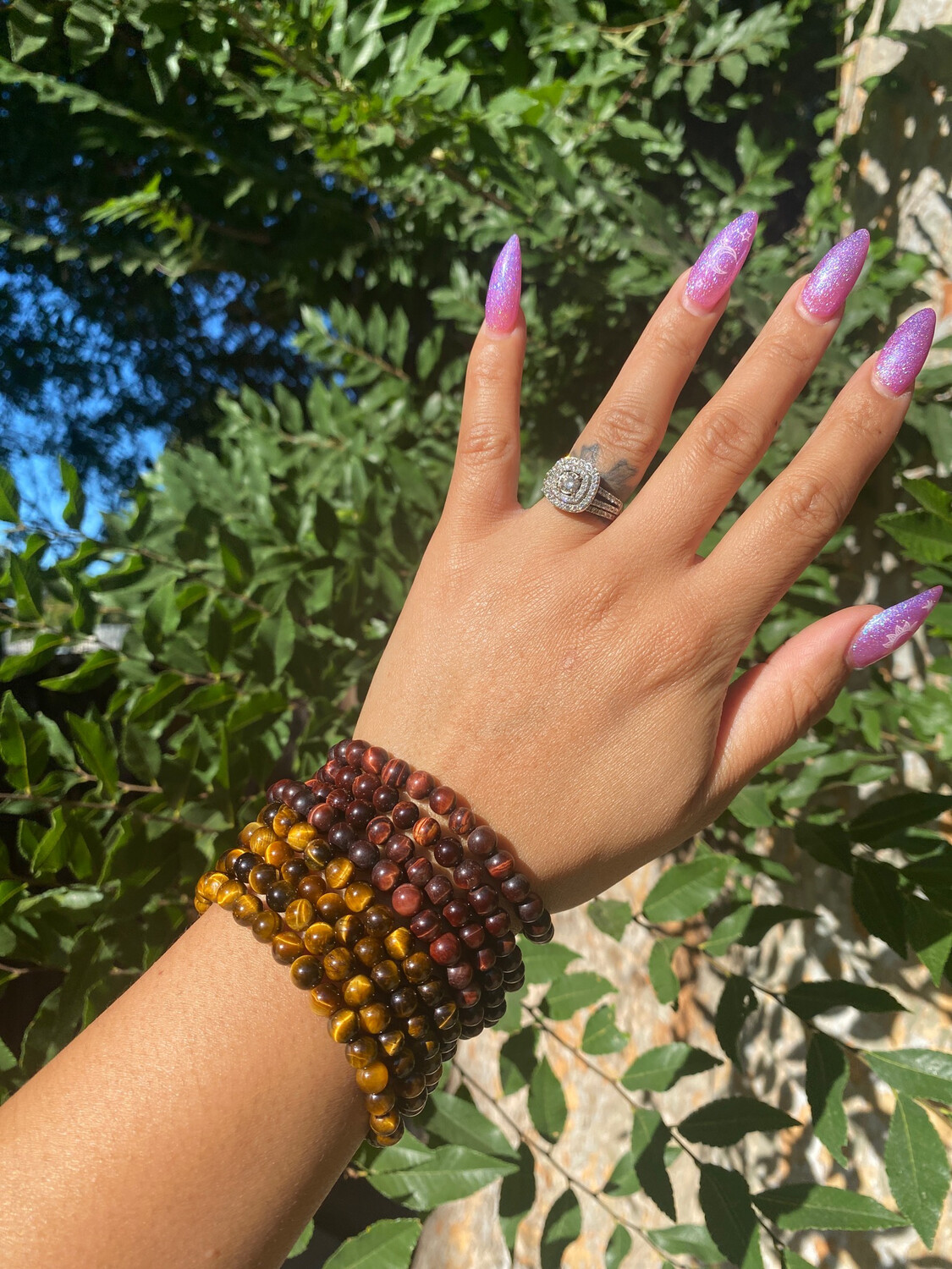 Tigers Eye (Yellow or Red) Bracelets