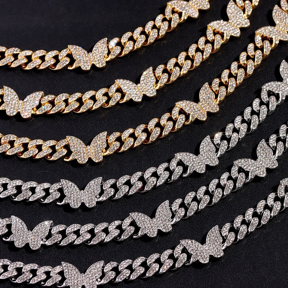 Butterfly - Cuban Link 16”/18” Chain