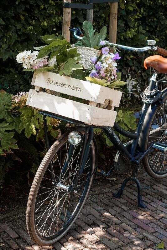 (Fiets)krat van Circulair Hout