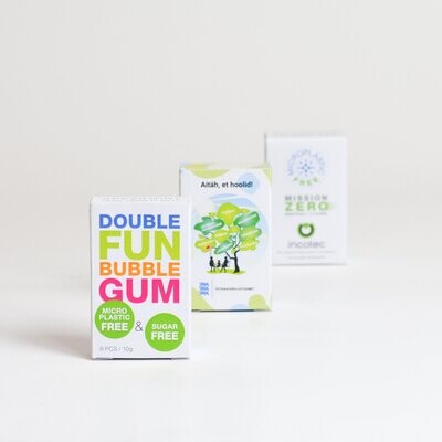 100% natuurlijke promotionele kauwgom