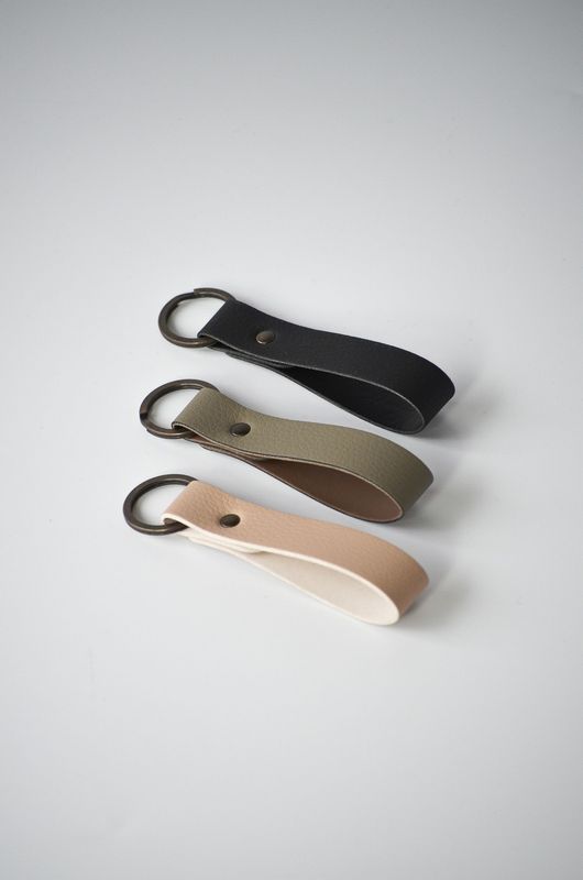 Vegan sleutelhanger van appelleer