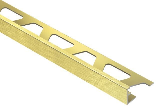 Schiene-Brushed Brass AMGB, Height: 6mm - 1/4&quot;