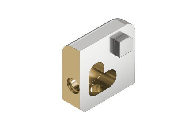 Jolly - Chrome-Plated Solid Brass Outside Corner MC