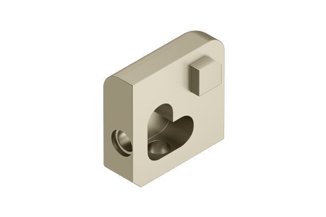 Jolly - Satin Nickel Anodized Aluminum Outside Corner AT