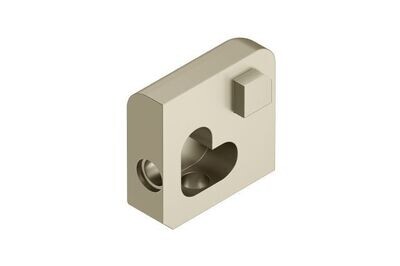 Jolly - Satin Nickel Anodized Aluminum Outside Corner AT