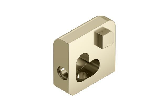 Jolly - Polished Nickel Anodized Aluminum Outside Corner ATG