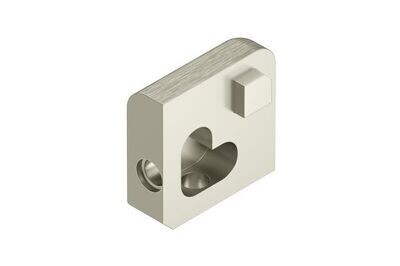Jolly - Brushed Nickel Anodized Aluminum Outside Corner ATGB