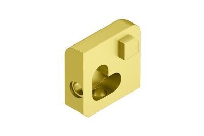 Jolly - Satin Brass Anodized Aluminum Outside Corner AM