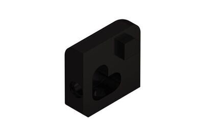 Jolly - Bright Black Anodized Aluminum Outside Corner AGSG
