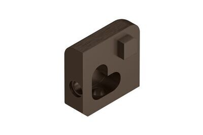 Jolly - Brushed Antique Bronze Anodized Aluminum Outside Corner ABGB
