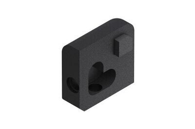 Jolly - Dark Anthracite Textured Color-Coated Aluminum Outside Corner TSDA