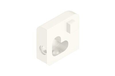 Jolly - Bright White Color-Coated Aluminum Outside Corner BW