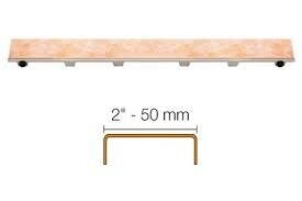Grate Assembly Tile (D) for Center Outlet Channel Body