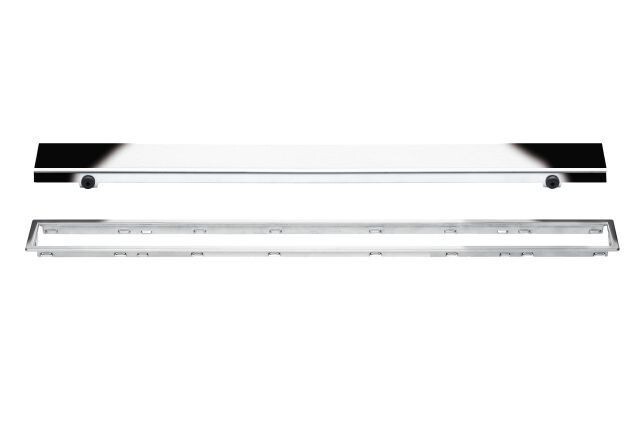 Grate Assembly - Chrome Solid (A)