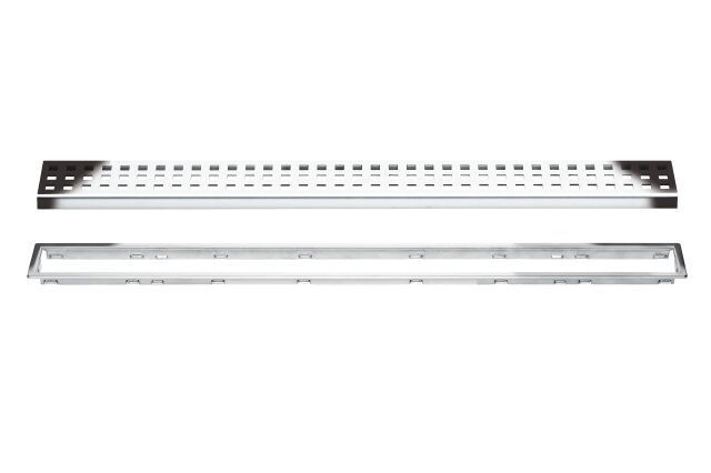 Grate Assembly - Chrome Square (B)