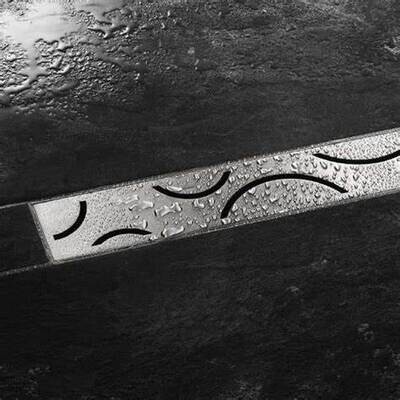 Grate Assembly Curve Brushed Stainless Steel