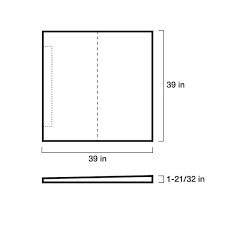 Kerdi-Shower Tray with Perimeter linear drain placement - 39x39