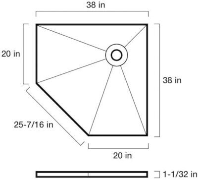 Kerdi-Shower Thin tray