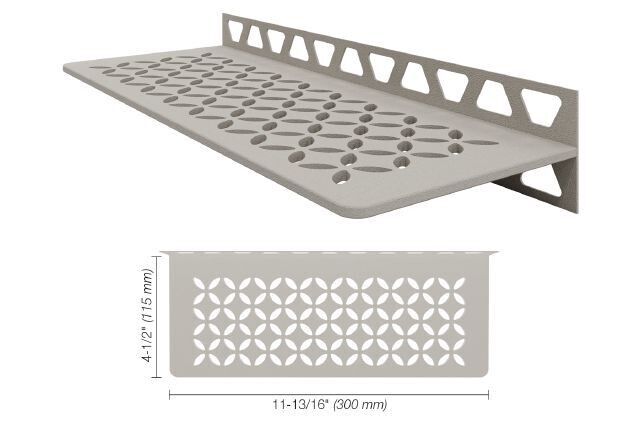 Schluter FLORAL SHELF-W  Greige (TSBG)