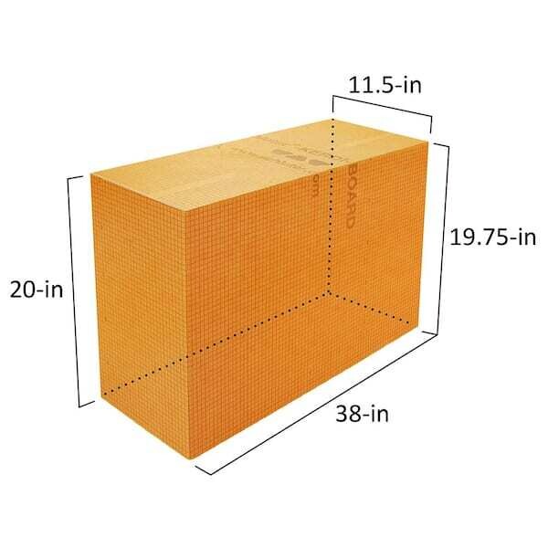 RECTANGULAR 38&quot; - Kerdi-Board-SB