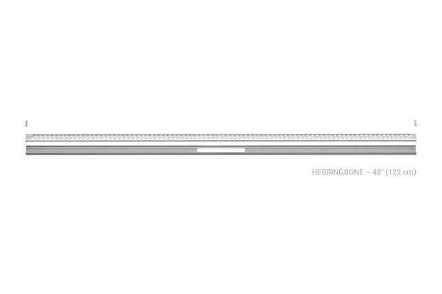 Schluter® KERDI LINE VARIO HERRINGBONE, Length: 48&quot; (122cm)