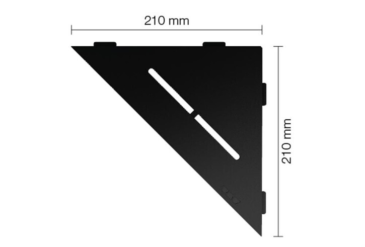Schluter PURE SHELF-E Matte Black (MGS)